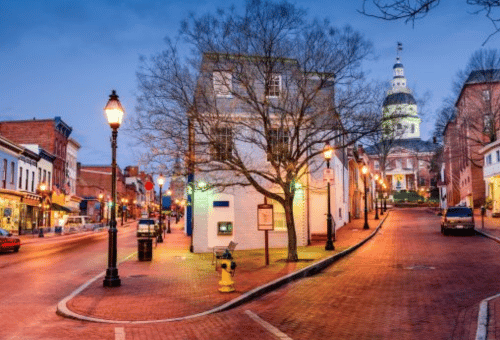 Historic downtown Annapolis