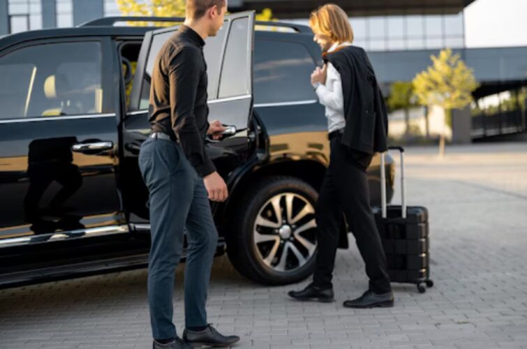 Black Luxury Limousine Dulles Airport