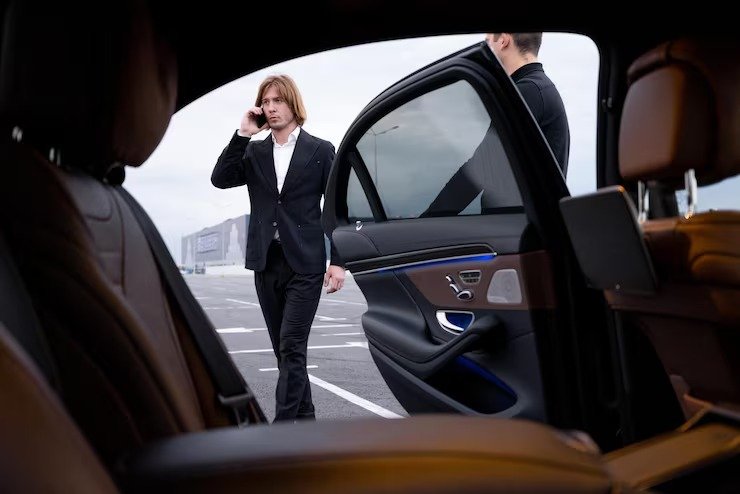Elegant interior of luxury car service in Ellicott City MD