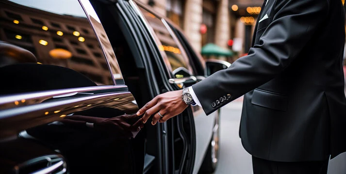 DCA limo service with meet and greet