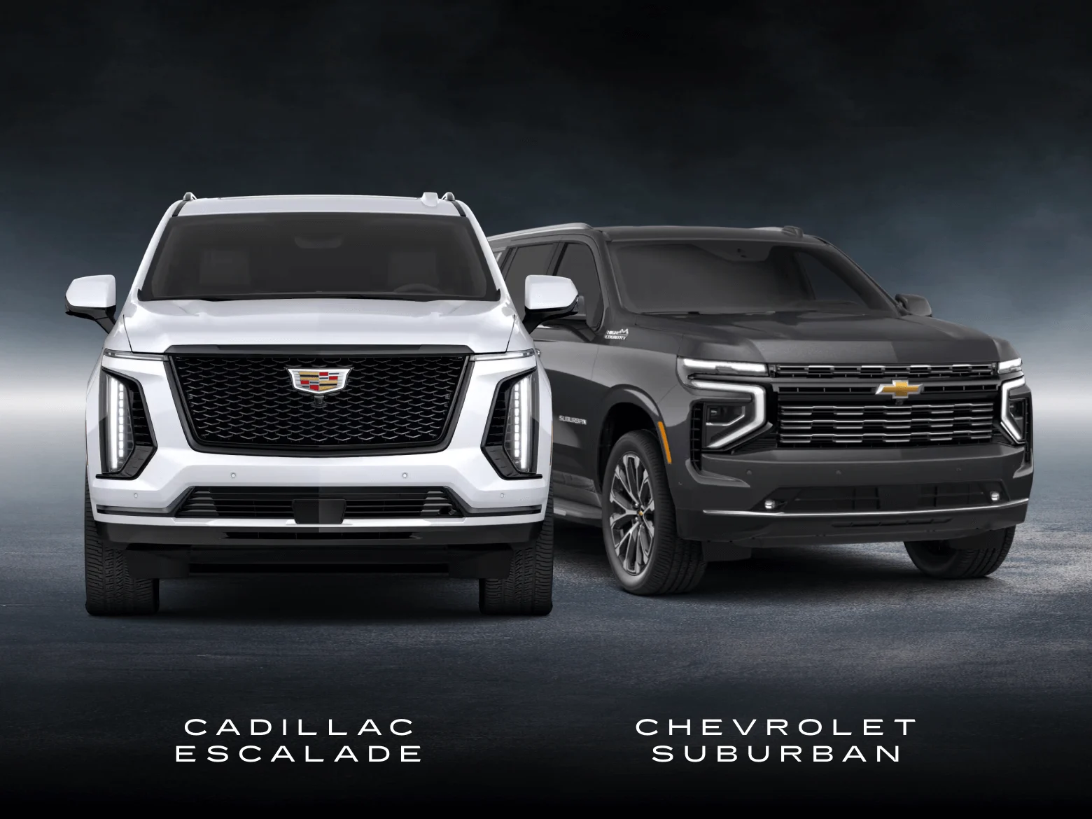 Cadillac Escalade vs Chevy Suburban