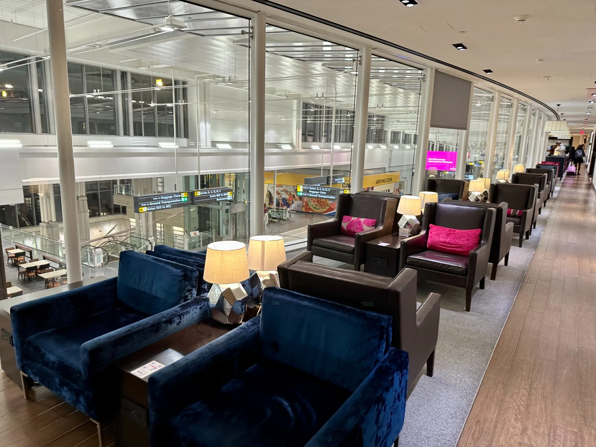 Dulles Airport Lounge