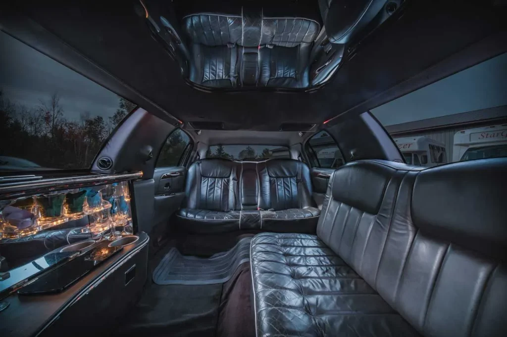 Stretch Limo seating