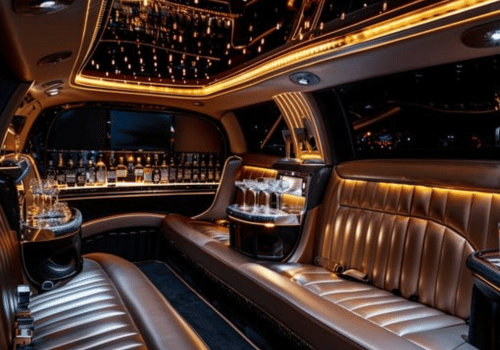 Ambient lighting in Limousine