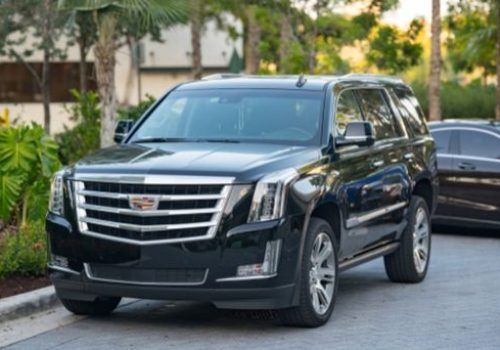 Luxury Black SUV Limousine